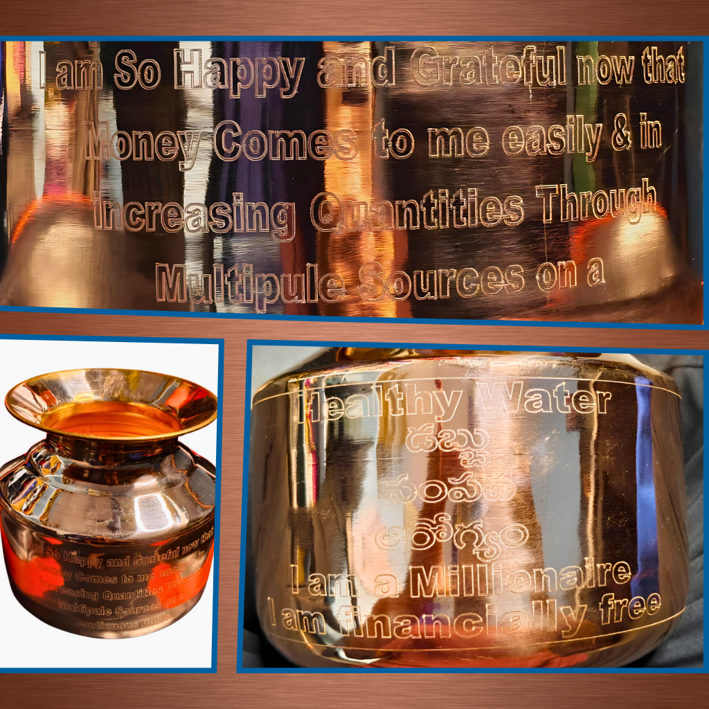 Copper Pot- Kalash (5000 ML)