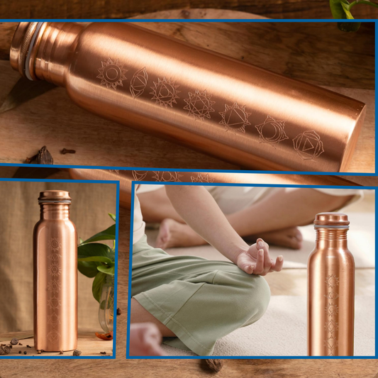 7 Chakras Water Bottle